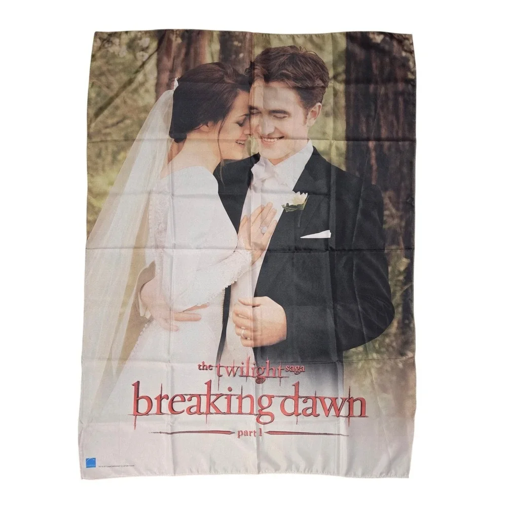 2012 The Twilight Saga Breaking Dawn Part 1 Wall Tapestry 40x29 Movie Promo